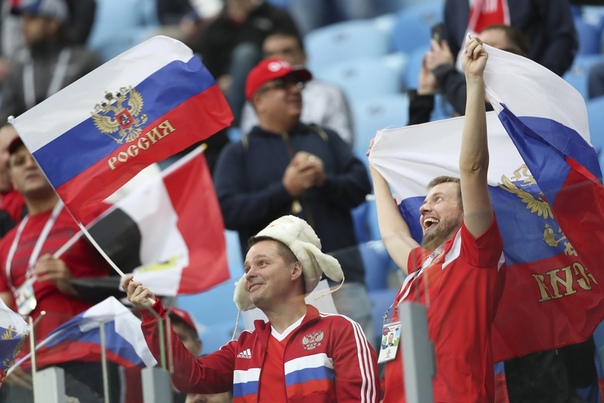 Российская сборная обыграла сборную Египта со счетом 3:1 и досрочно вышла в плей-офф ЧМ по футболу! 