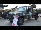 «Джихадмобили» и пикапы с пулемётами: на «Армии-2018» показали военную технику сирийских террористов