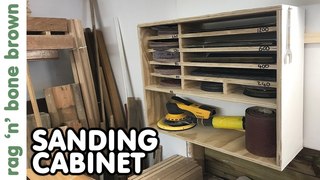 Making A Sander Cabinet