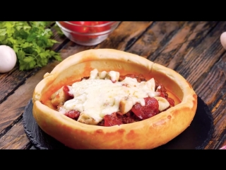 Пицца Пирог Перевертыш Оригинальный И Очень Вкусный Рецепт Пиццы