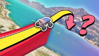 GTA 5 | Can you JUMP OVER the ALAMO SEA?