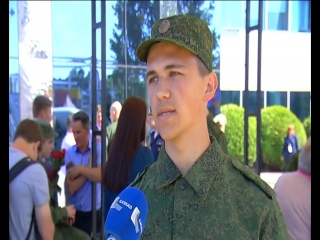 Десять калининградцев отправились служить в Президентский полк