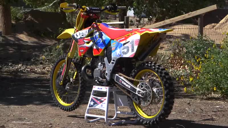 Travis Pastranas Suzuki RM250
