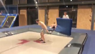 Robin Hager on Instagram: “Worlds first?😍😍🔥 Happy it turned out so clean👌🏼 And yes i'm fine😂 @gregroetrampoline #grtcrew @_teamflux_ @skillspark_...