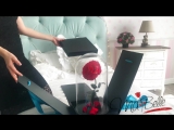 Вечная роза в стеклянной колбе удивляет!