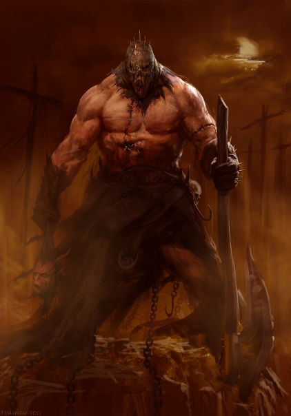 Infernal Executioner by #AntonioJManzanedo