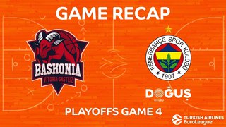 Highlights: KIROLBET Baskonia Vitoria Gasteiz - Fenerbahce Dogus Istanbul. Евролига. Плей-офф, 4-й матч. Обзор. Баскония - Фенербахче