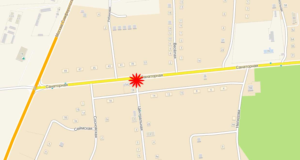 Карта сеймского округа