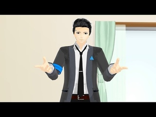 {MMD Detroit: Become Human} - На что только не пойдут фанатки +_+