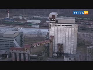Выборгский дрон-шпион: заброшенный элеватор Выборгского комбикормового завода