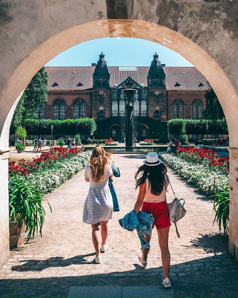The Garden of The Royal Library // Копенгаген