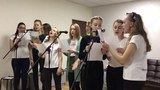 Новосибирск / Вокальный мастер-класс от Земфиры Рязановой для участниц конкурса Мисс Старшеклассница