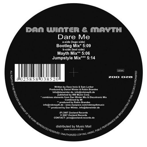 Dan Winter альбом Dare Me