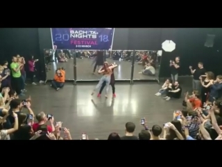 Bachata Sensual Workshop. Max y Daria. Bachata nights 2018