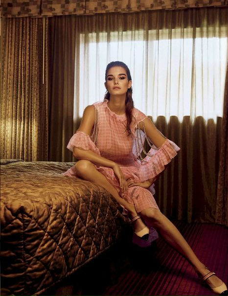 Vogue Mexico January 2018 Ophelie Guillermand by Trent McGinn