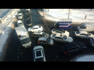 Перекресток в Москве