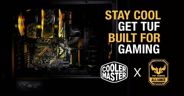 Cooler Master совместно с TUF Gaming предлагают вам специальный выпуск продуктов серии TUF для сборки неповторимой игровой системы.