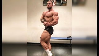 Крис Бамстед и Шон Роден. Тренировка спины в Gold's gym. Подготовка к Олимпии 2018.
