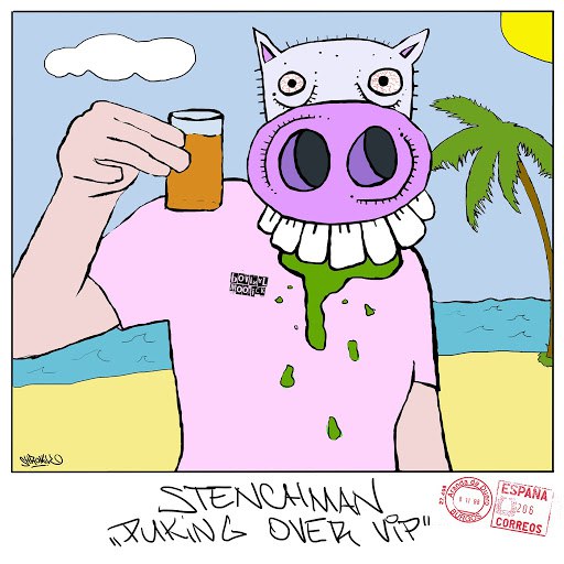 Stenchman альбом Puking over Vip
