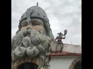 Евпатория. Статуя Черномора