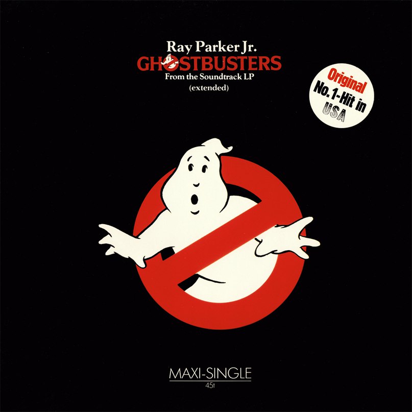 Ghostbusters Охотники за привидениями 1984 Columbia pictures Ray Parker Jr. Рэй Паркер-младший