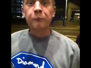 He just swallowed a roach