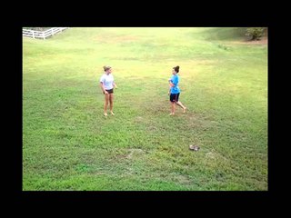 Kayla VS Hannah (stops short?)