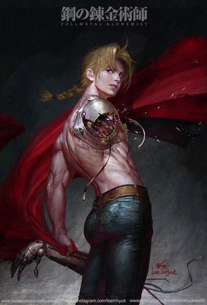#FullMetalAlchemist Edward Elric by #InHyukLee