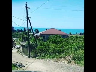 По этой дороге наши участники ходят купаться в Черном море из Гостевого дома У Шоты | KonnerTV