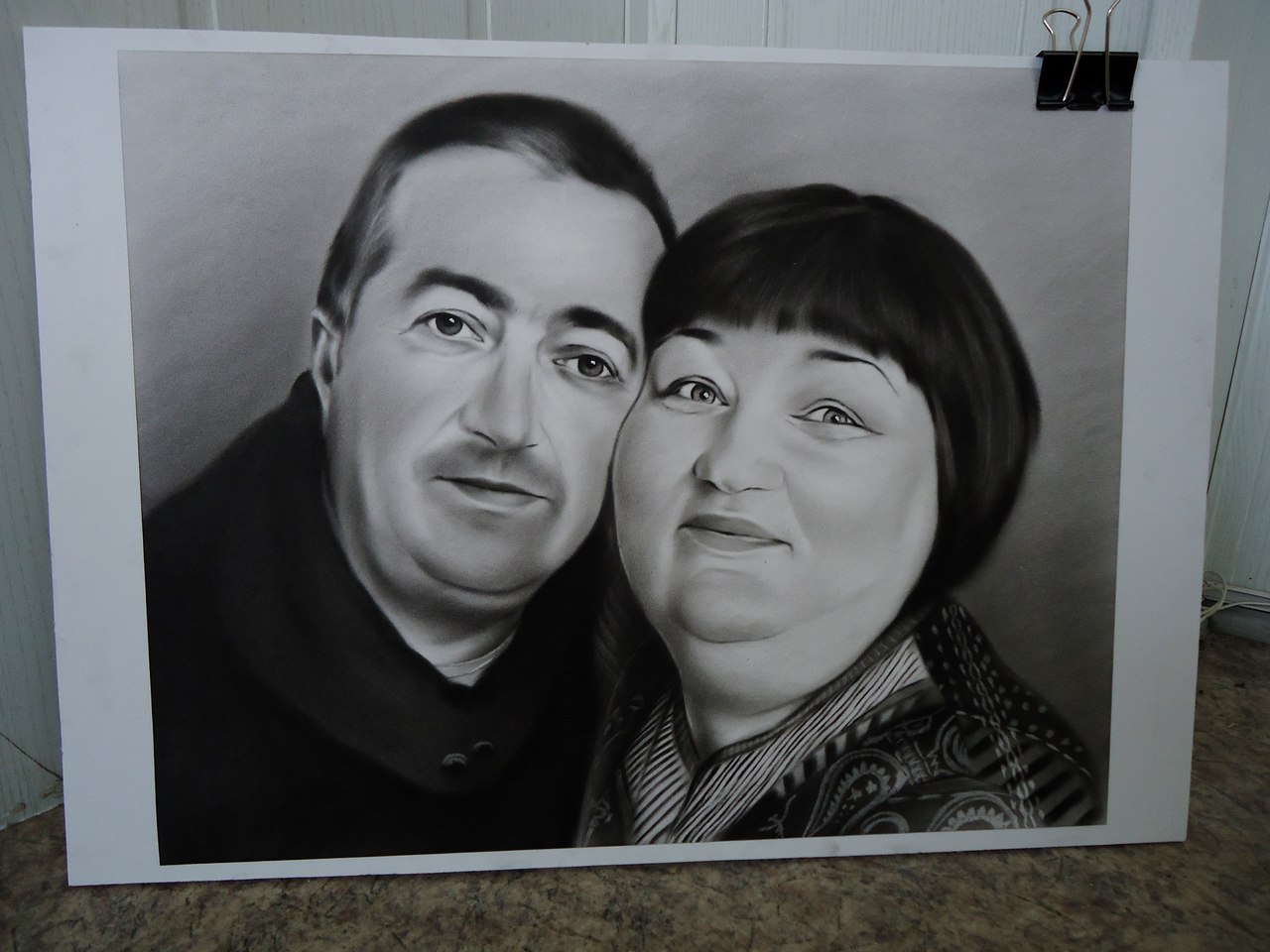 Изготовление портретов на керамограните