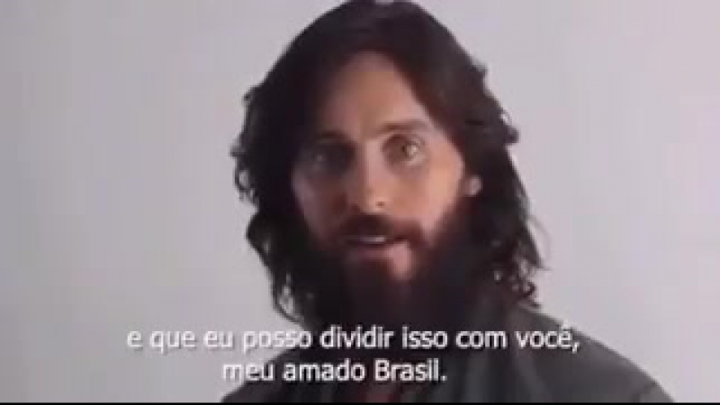 Jared Leto speaking Portuguese ♡ ARW