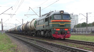 Тепловоз М62-1518 в разные дни