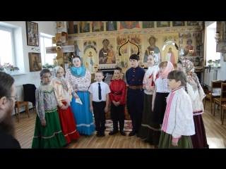 Детский фольклорный казачий ансамбль «Чадунюшка». «Рождественская роза»
