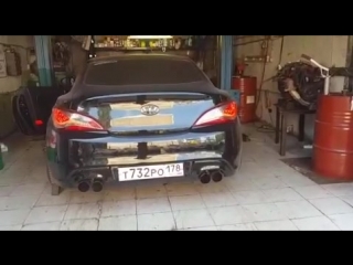 Выхлопная система Genesis Coupe