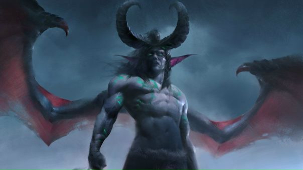 Illidan by #EdwardWang