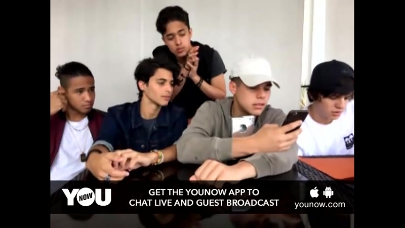 LIVE on YouNow July 17, 2016