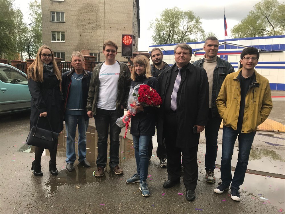 Руководитель Штаба Навального в Томске Ксения Фадеева вышла на свободу Руководитель Штаба Навального в Томске Ксения Фадеева вышла на свободу