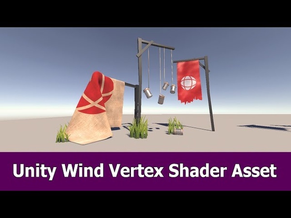 Unity Wind Vertex Shader Asset