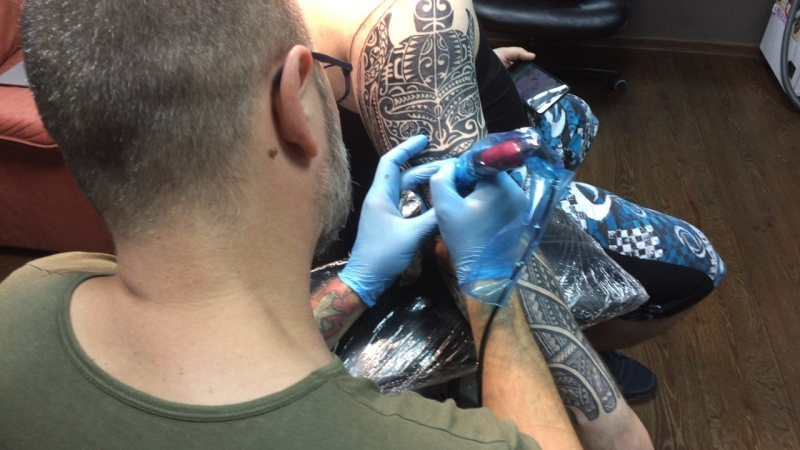 Freehand Polynesian in Reutov