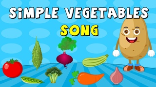 Learn Names Of Vegetables | Simple Vegetables Song | Elearnin