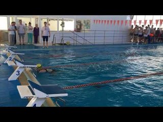 Победный заплыв Ани Пыстоговой 100 м на спине