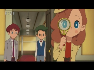 Layton Mystery Tanteisha: Katri Nazotoki File 1 серия русская озвучка Horie / Детективное агентство Лейтон: Расследования Кэт 01