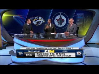 NHL Tonight: Jets Win Game 3 May 1, 2018