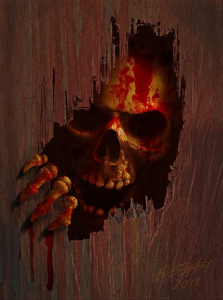 Creep Behind the Door by #EricBushey