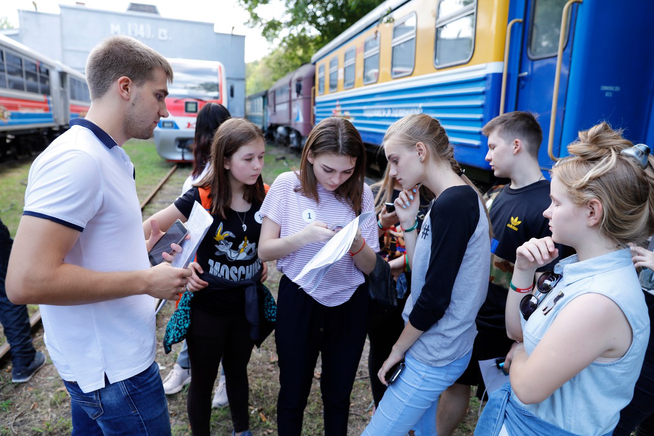 Урок безопасности в форме квеста прошел на Ростовской детской железной дороге