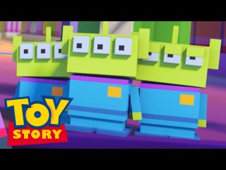 Crossy Roads the Animated Series | Toy Story | Disney
