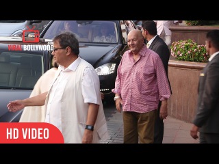 Prem Chopra And Subhash Ghai At Aishwariya Rai Father Krishnaraj Rai Prayer Meet