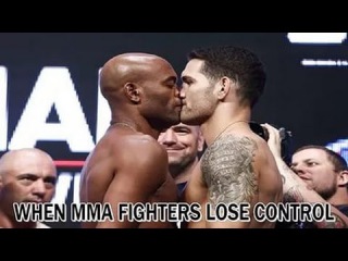When MMA Fighters Lose Control