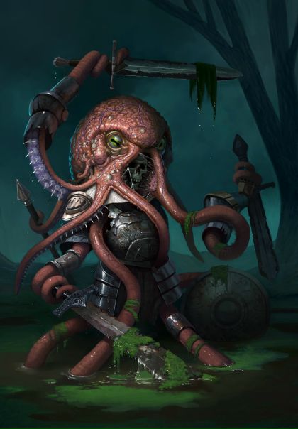 Swamp Octopus by #JoaoFlorencio