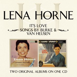 Lena Horne альбом It's Love/ Songs By Burke & Van Heusen